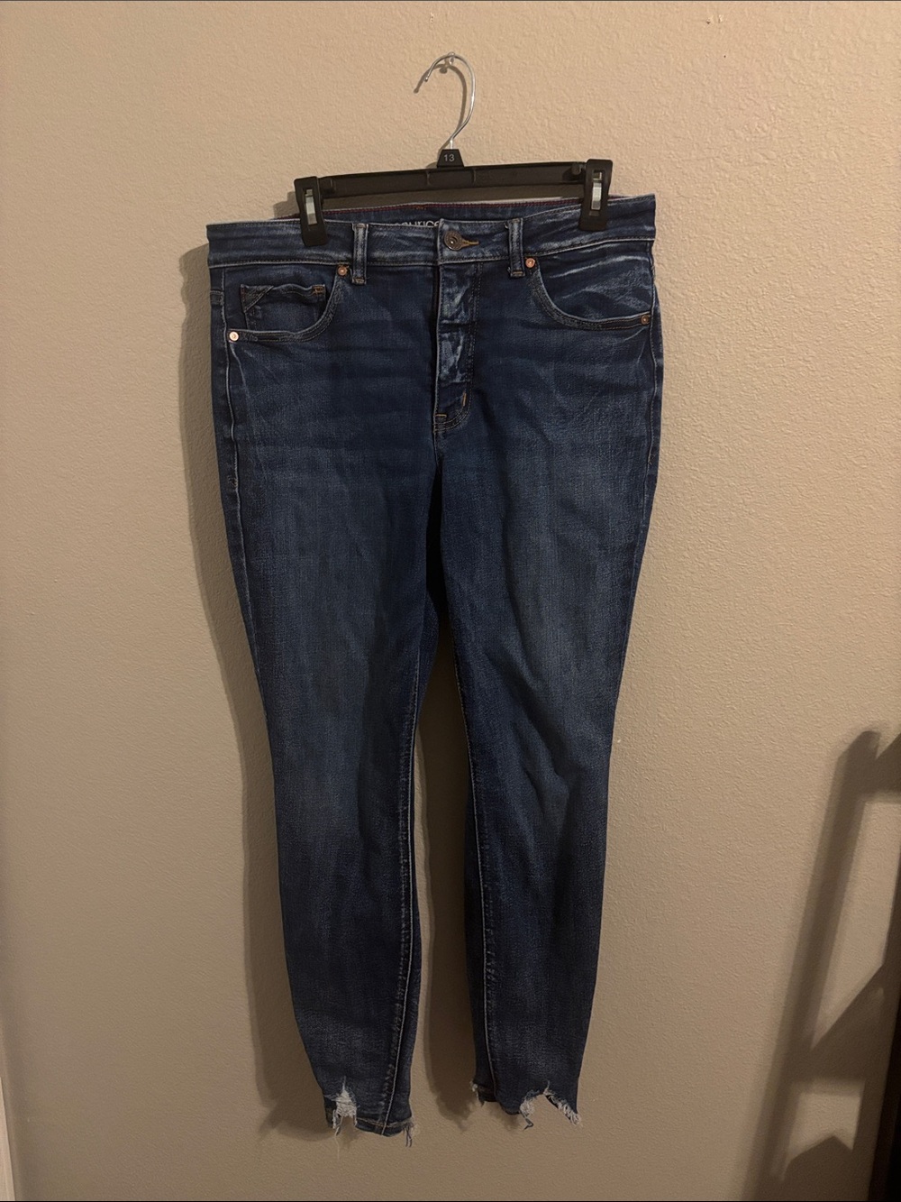 Maurices Dark Blue Women’s Stretch Skinny Jeans